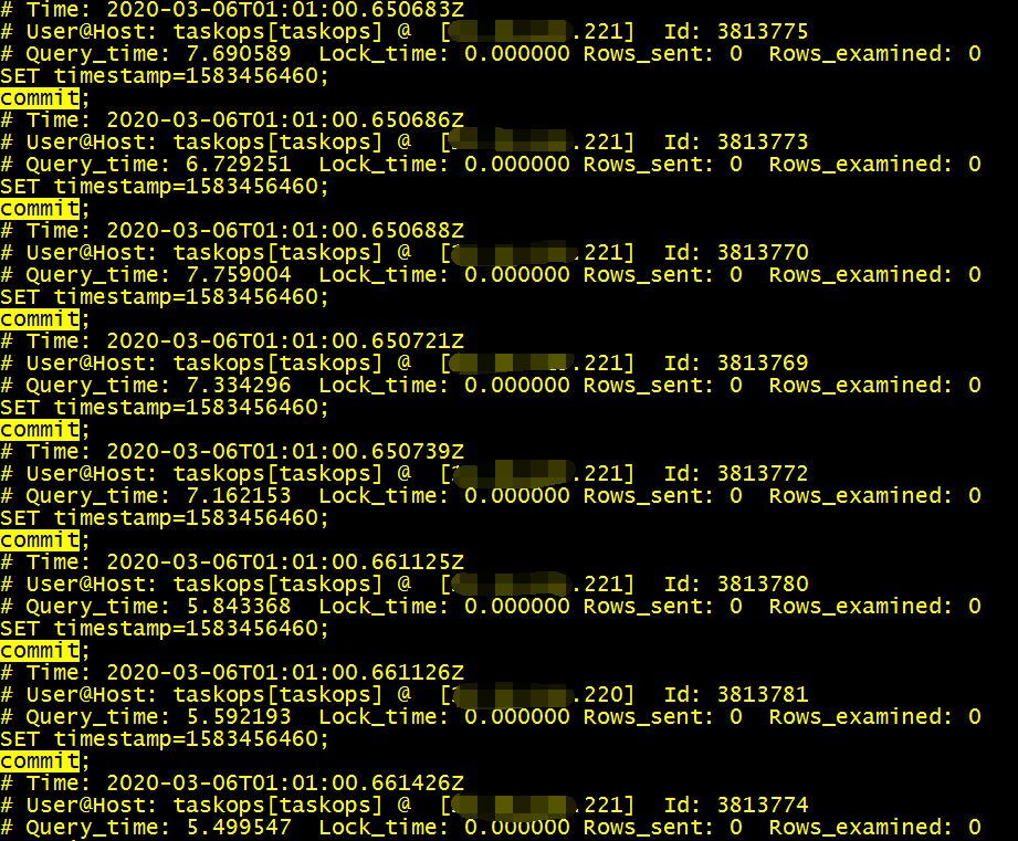 MySQL慢日志優(yōu)化的案例分析過程