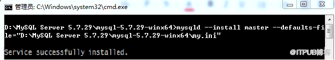 Windows7 x64 环境下 MySQL 5.7.29 主从环境搭建记录