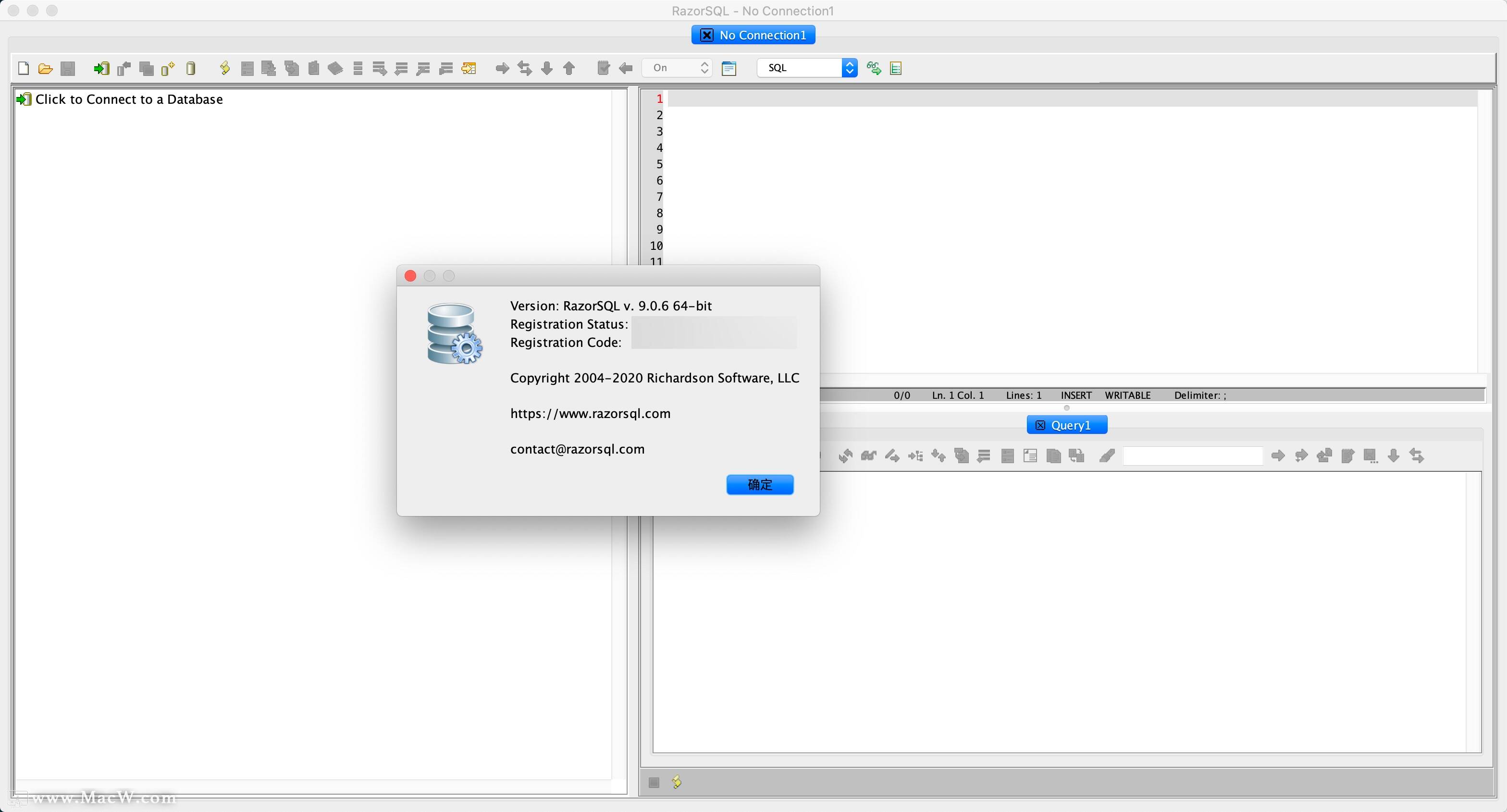 RazorSQL for Mac(多功能SQL数据库管理器)