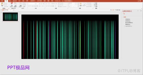 PPT制作效果：PPT如何制作出绚丽线条的效果