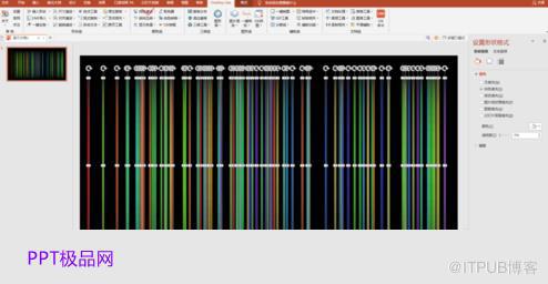 PPT制作效果：PPT如何制作出绚丽线条的效果