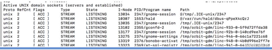 linux netstat一点梳理