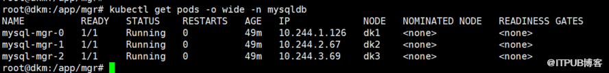 怎么在k8s上部署mysql 8.0 MGR