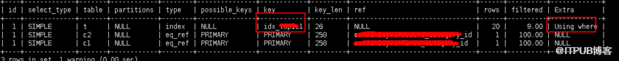 MYSQL order by排序导致效率低小优化