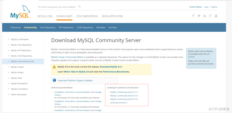 小C的MySQL学习笔记（一）：MySQL的安装部署