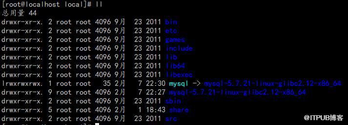 在centos6.6上如何安装mysql5.7.21tar.gz包