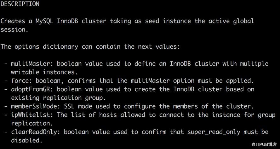 MySQL Innodb Cluster搭建與初探