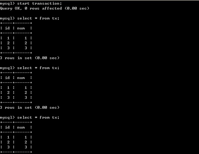 MySQL事務(wù)隔離級(jí)別的示例分析