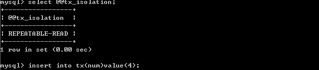 MySQL事務(wù)隔離級(jí)別的示例分析