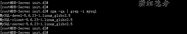 Linux平台卸载MySQL总结