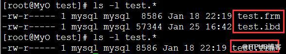 mysql的可传输表空间介绍