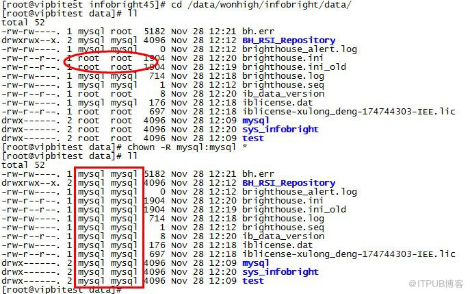 启动infobright的时候遇见Can't find file: './mysql/host.frm'怎么解决