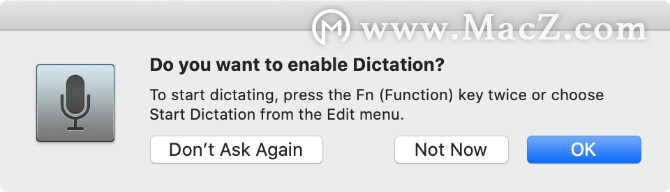 如何在Mac上使用听写进行语音到文本的键入