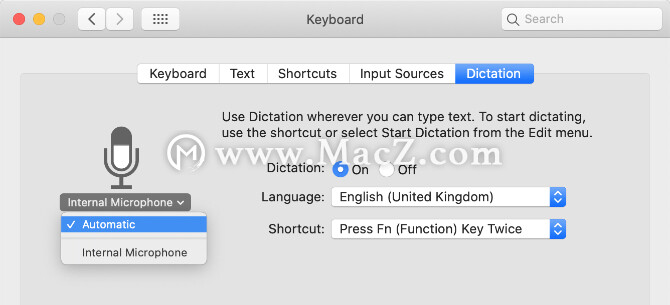 如何在Mac上使用听写进行语音到文本的键入