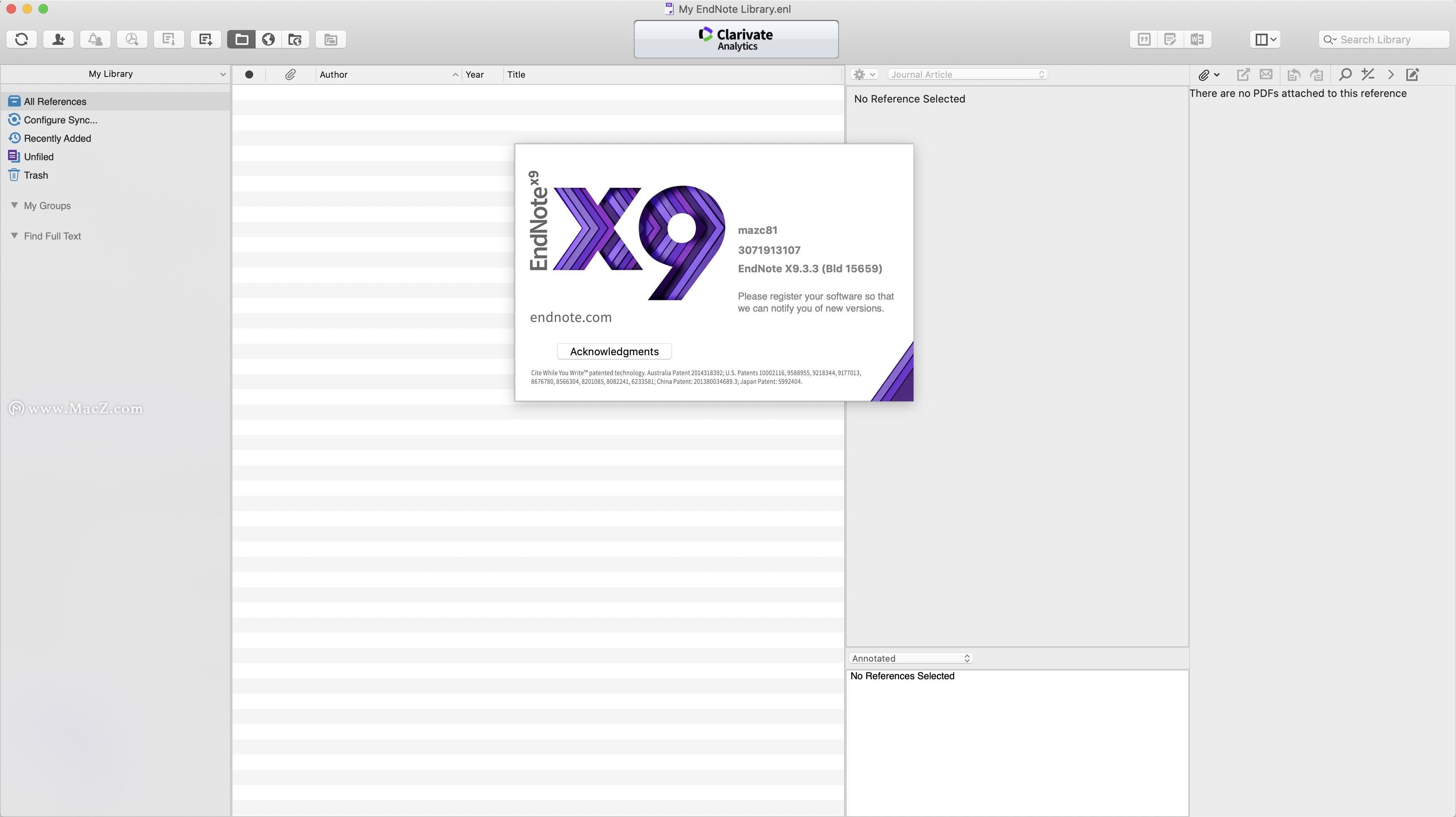 EndNote X9 for Mac软件有什么用