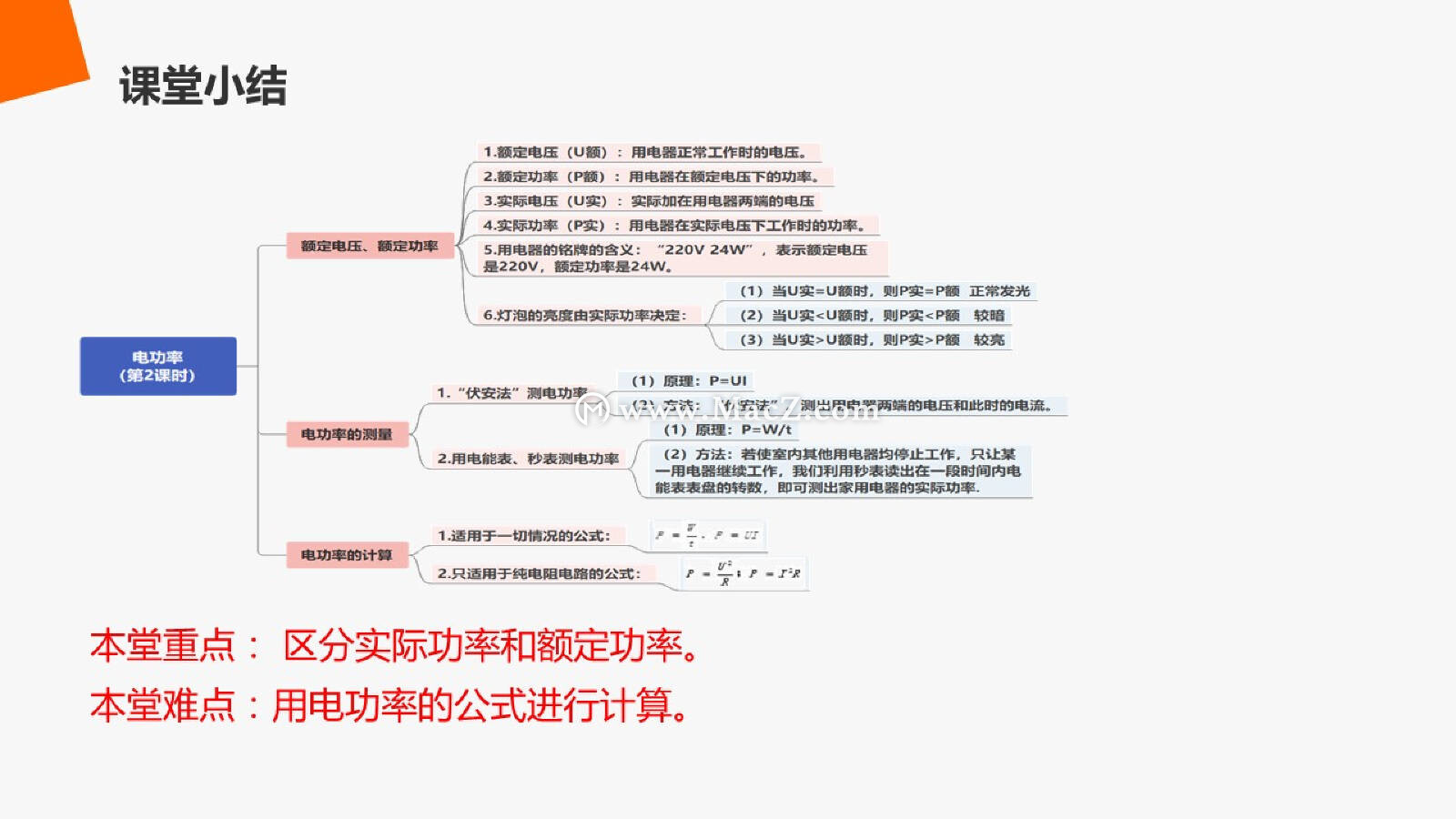 《电功率第二课时》人教版九年级物理PPT课件