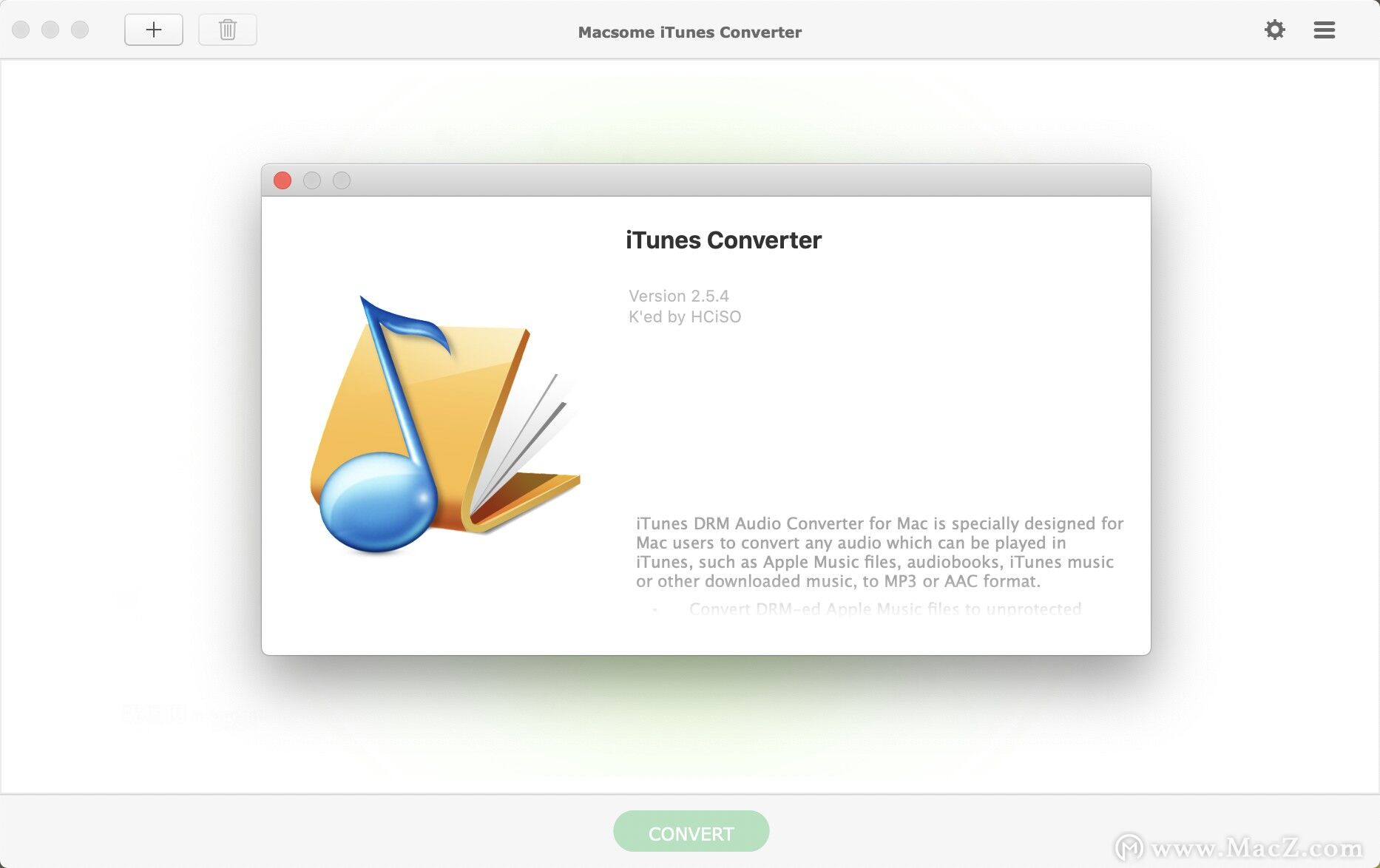 Macsome iTunes Converter for Mac工具有哪些功能