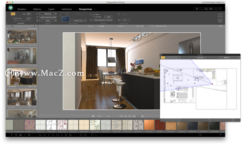 Artlantis studio 2020 for Mac(三维渲染工具)