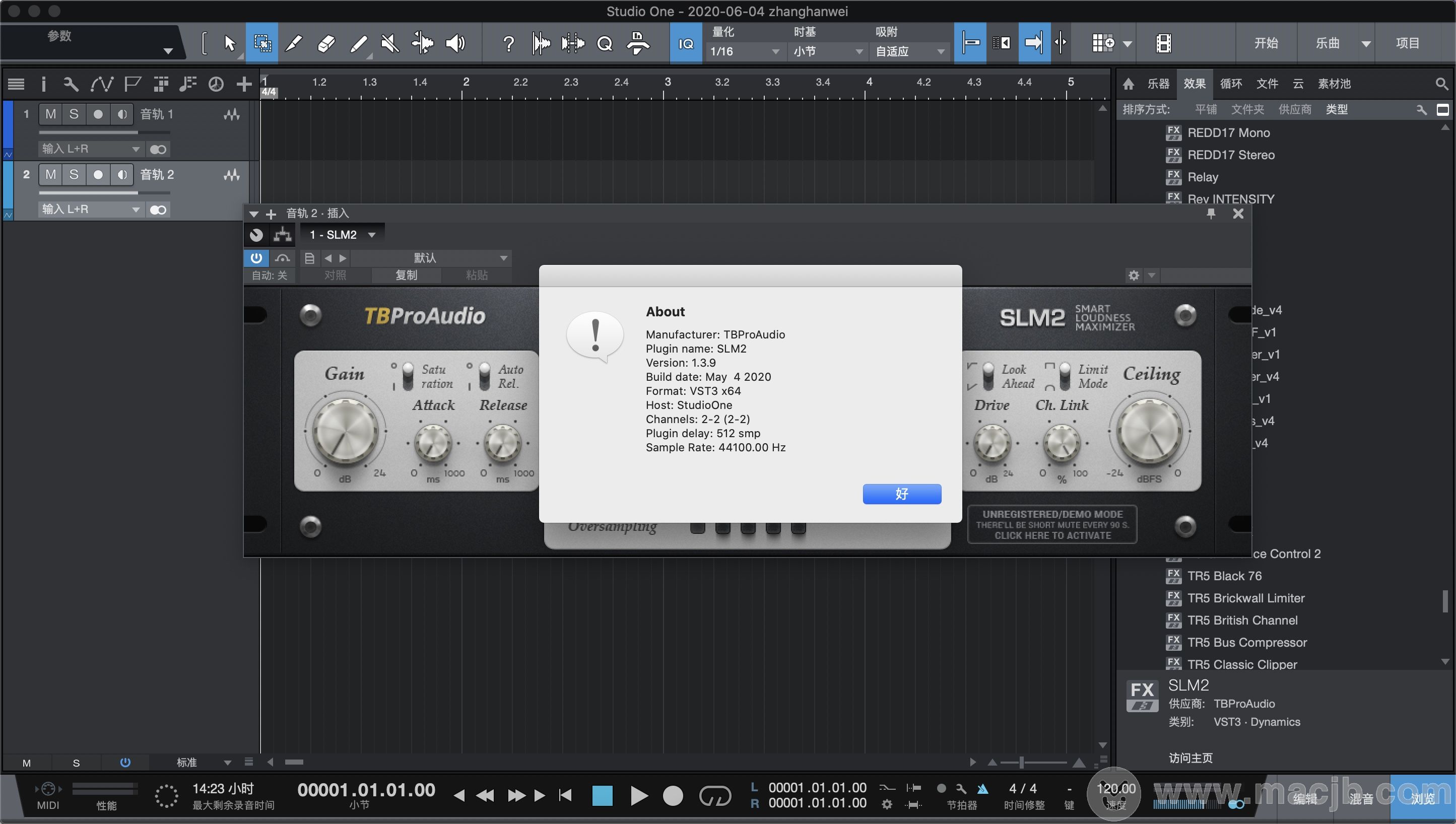 TBProAudio SLM2 for Mac插件有什么用