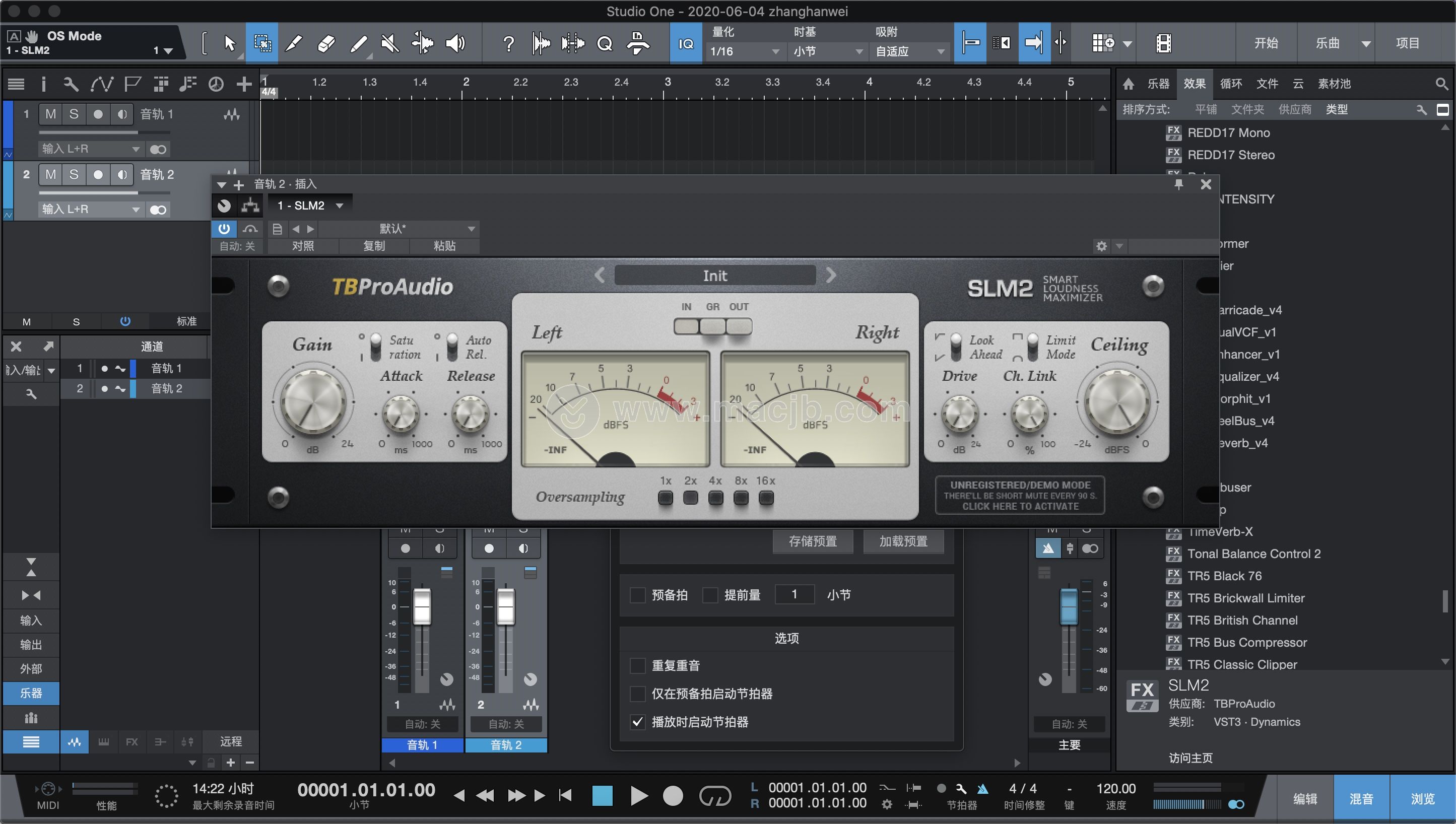 TBProAudio SLM2 for Mac插件有什么用