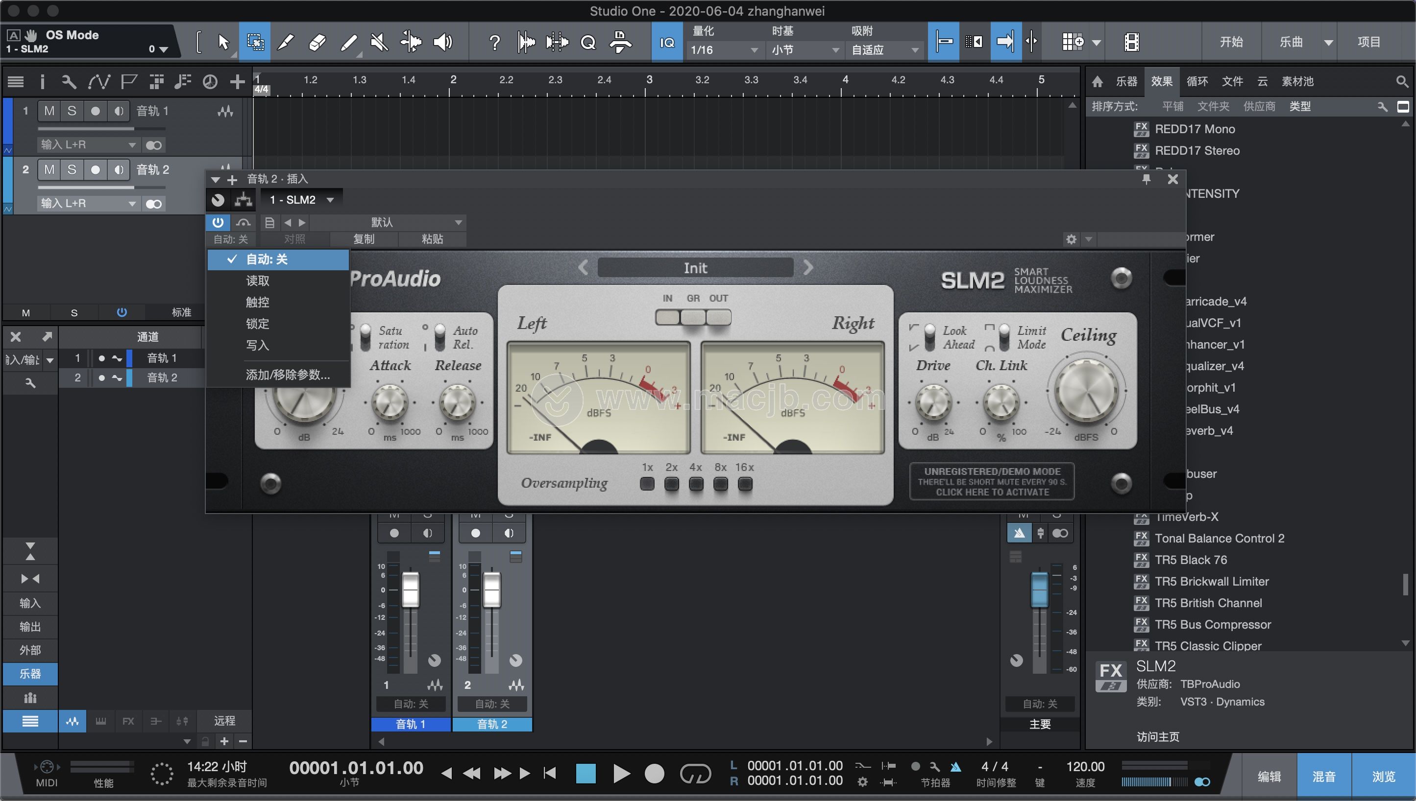 TBProAudio SLM2 for Mac插件有什么用