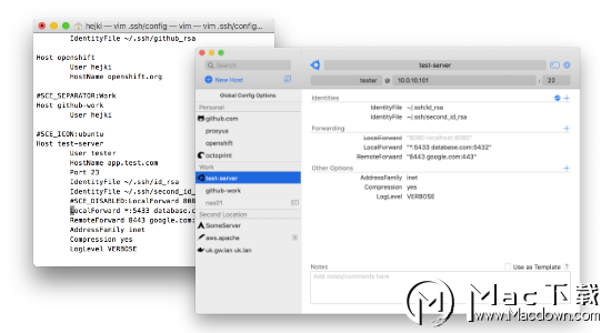 SSH Config Editor Pro for Mac(SSH配置文件管理器)