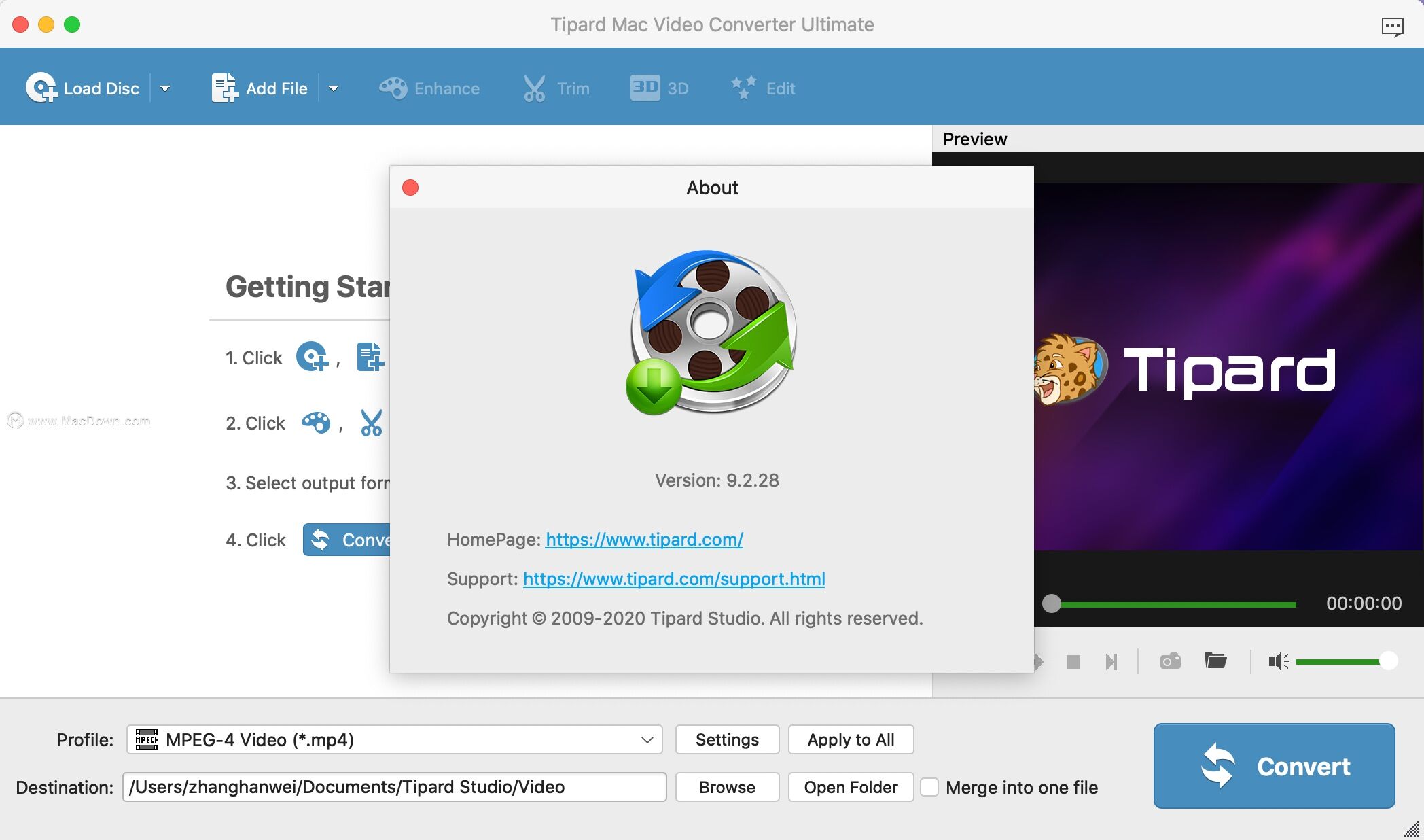 instaling Tipard Video Converter Ultimate 10.3.36