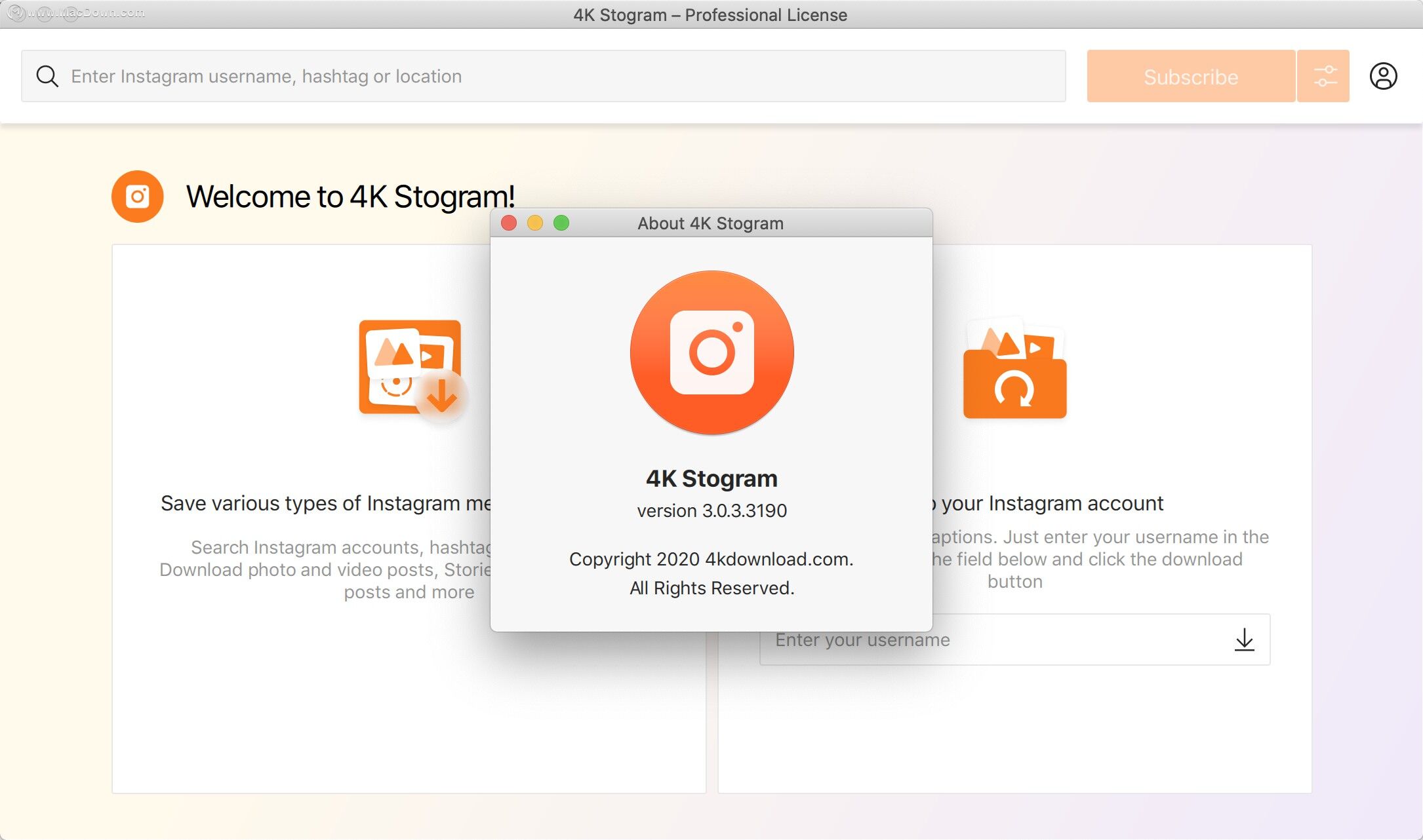 4K Stogram for Mac软件有什么用