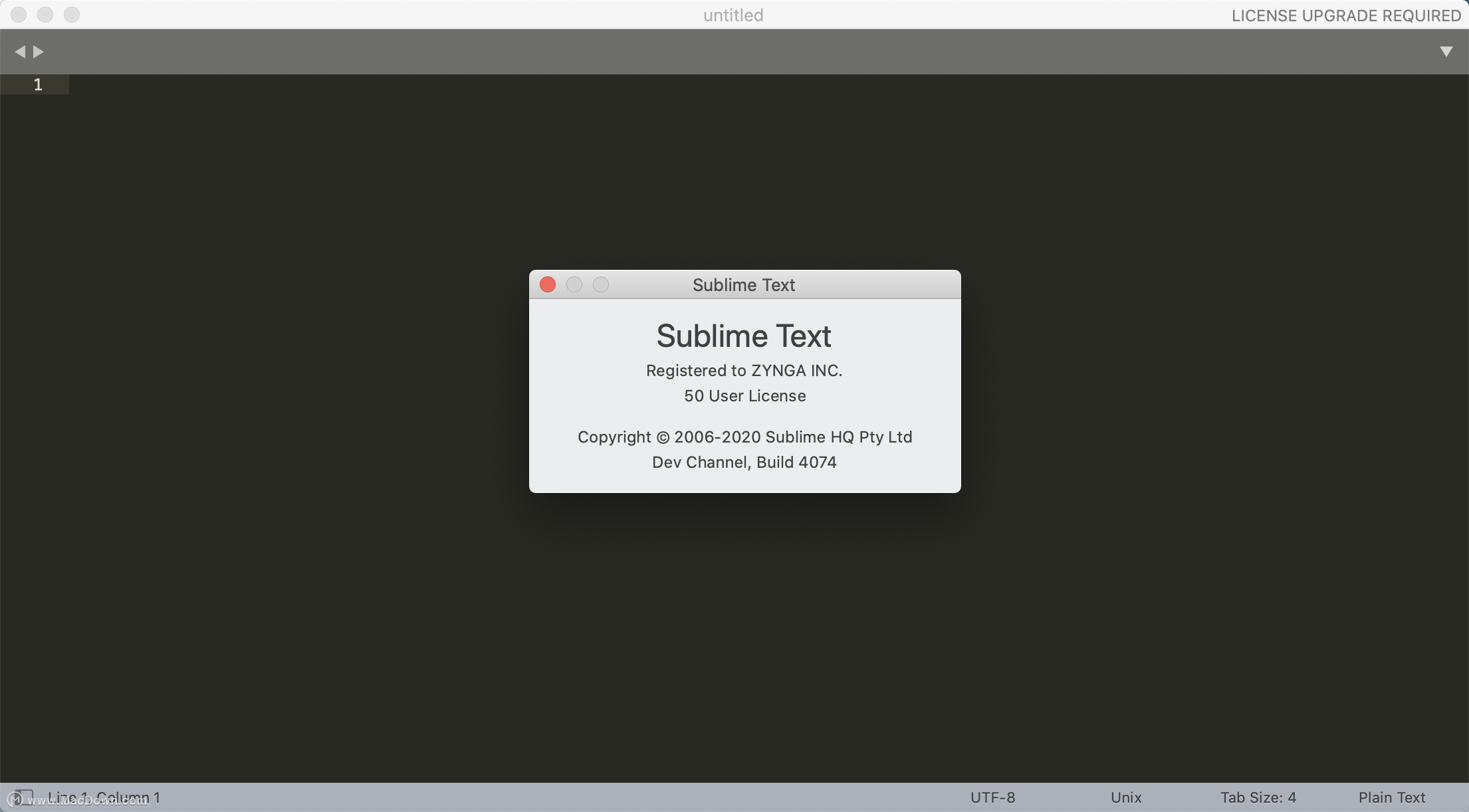 sublime text 4 mac