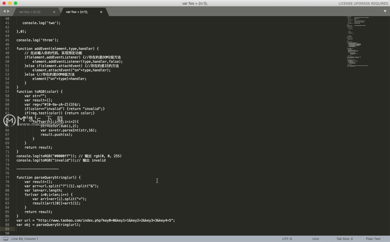 sublime text 4 for Mac(前端代码编辑神器)