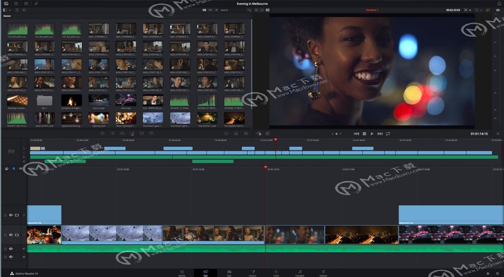 DaVinci Resolve Studio 16 Mac(达芬奇调色软件)