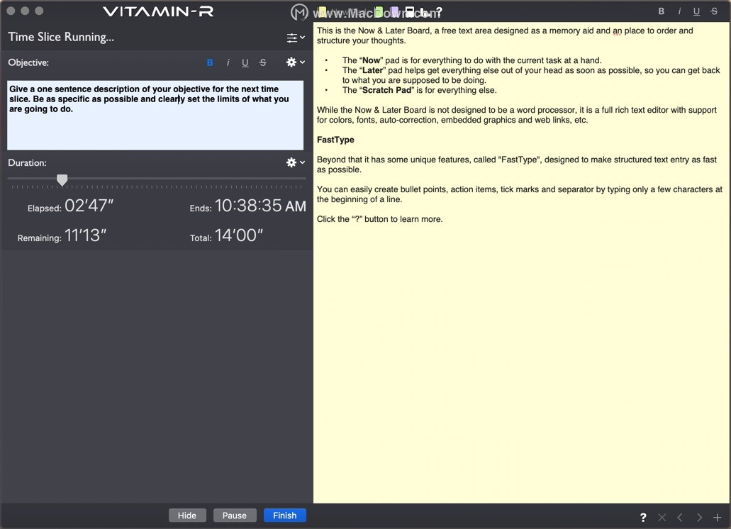 Vitamin-R 3 for Mac有哪些功能特征