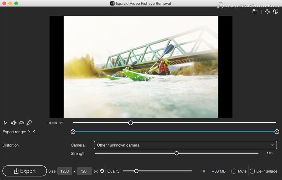 liquivid Video Fisheye Removal for Mac是一款什么工具