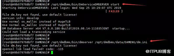 Docker下数据库启动不成功问题如何处理