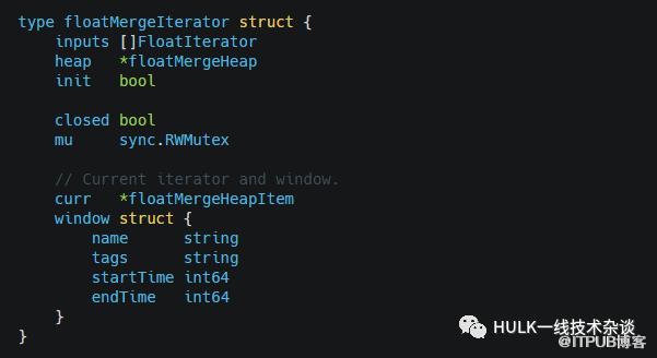 Influxdb中Select查询请求结果涉及到的一些数据结构