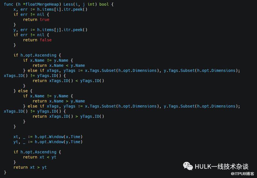 Influxdb中Select查询请求结果涉及到的一些数据结构