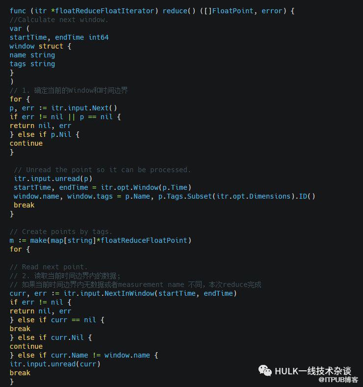 Influxdb中Select查询请求结果涉及到的一些数据结构