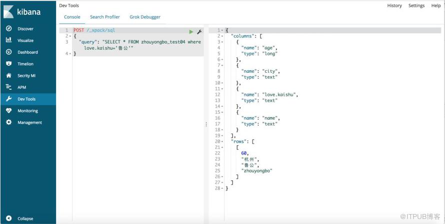 Elasticsearch SQL的用法是什么