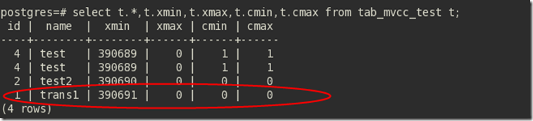 PostgreSQL MVCC源码的示例分析