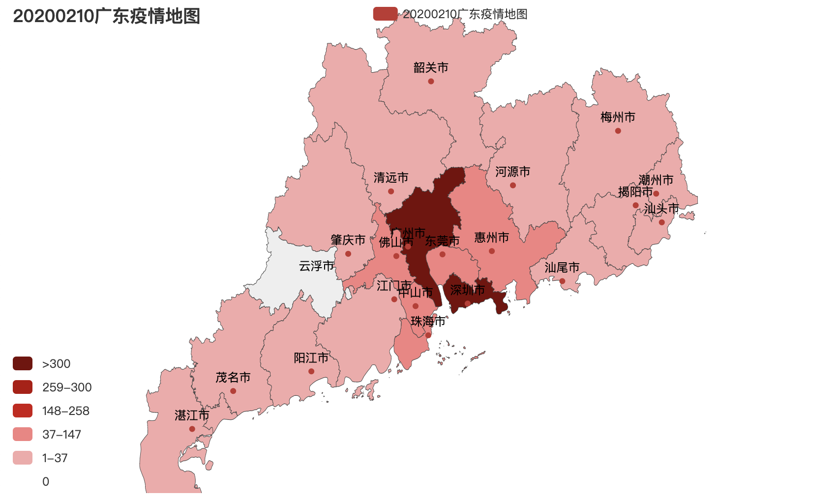 Mac上怎么用Python实现疫情地图可视化