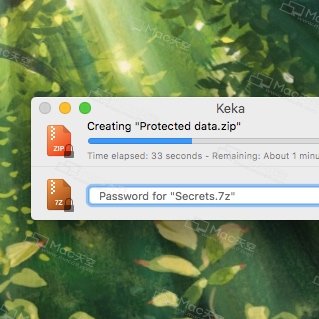 Mac上的压缩解压工具Keka怎么用
