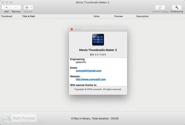 电影缩略图制作工具Movie  Thumbnails  Maker  for  mac怎么用