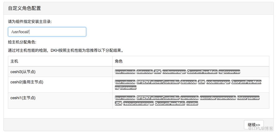 Hadoop集群環(huán)境部署的示例分析