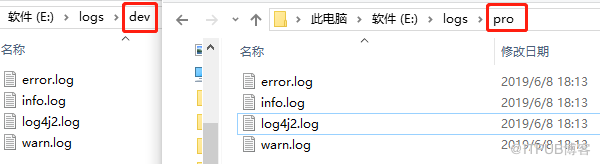 SpringBoot2中如何配置Log4j2实现不同环境日志打印