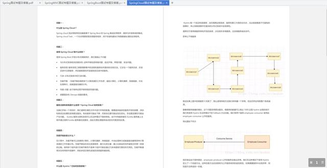 Spring、SpringBoot、SpringCloud、SpringMVC面试文档（腾讯向）