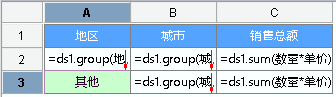 中国式复杂报表：不完全分组报表制作对比（润乾 vs 帆软）