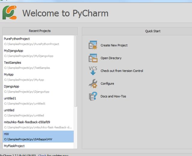 python开发工具pycharm快速入门