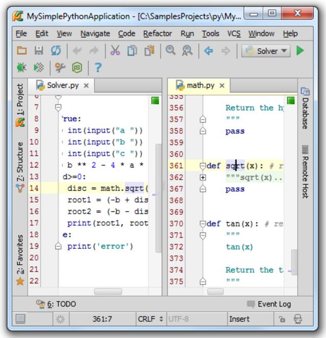 python开发工具pycharm快速入门