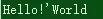 Python字符串的5个知识点