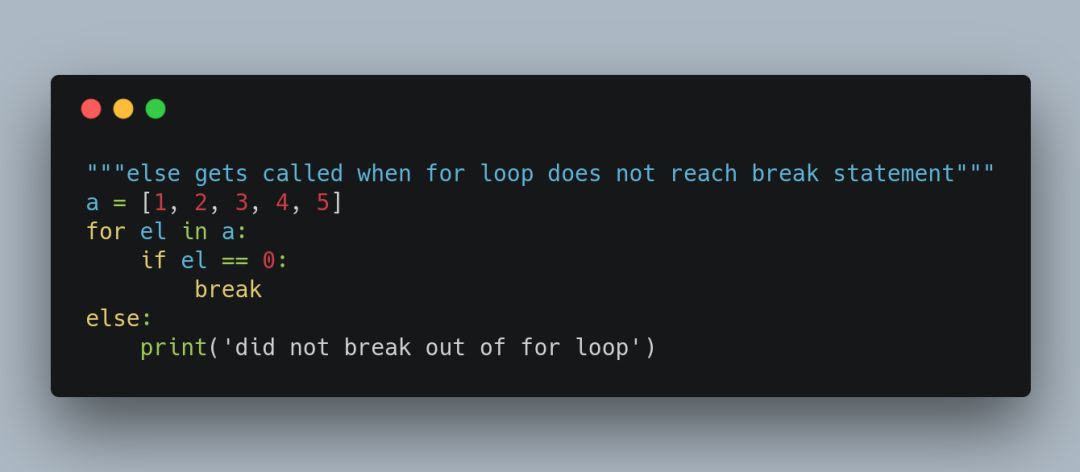 python如何使用For Else結(jié)構(gòu)